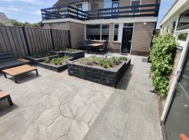 Aanleg achtertuin Ommeresstraat